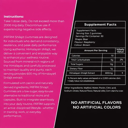 SHILAJIT GUMMIES