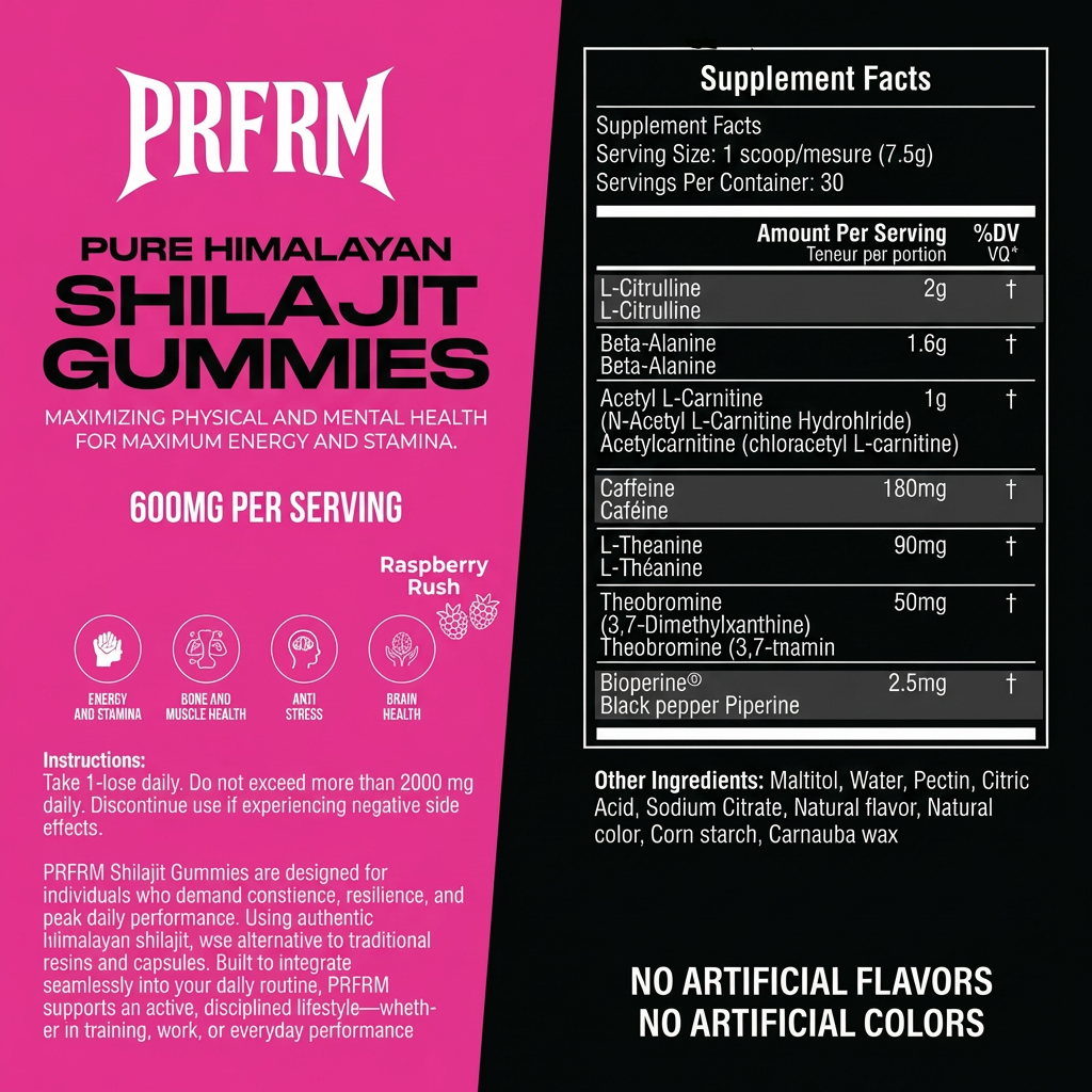 Shilajit Gummies